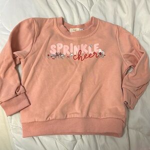 Cora Co Christmas sweatshirt for little girls